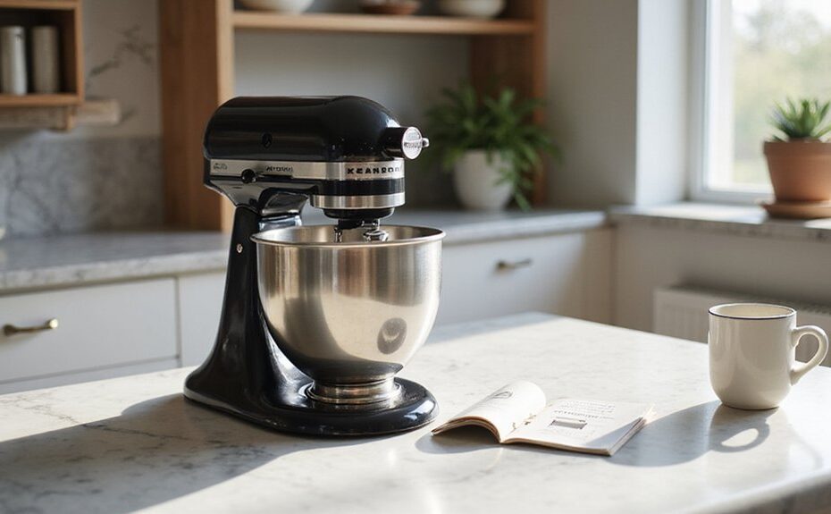 adjusting kitchenaid mixer