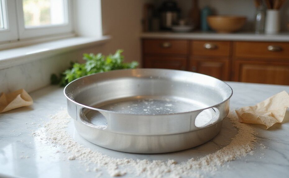 baking pan with central tube