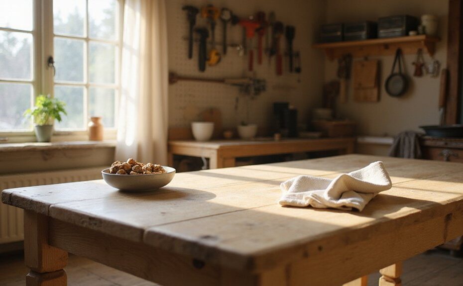 build a butcher block table
