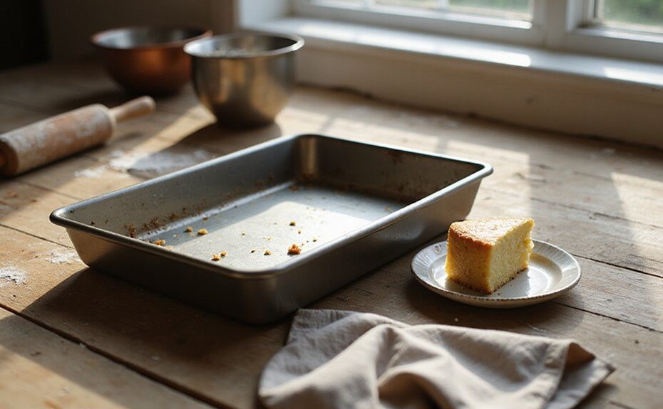 cake pan size details