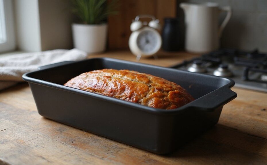 cooking time in loaf pan
