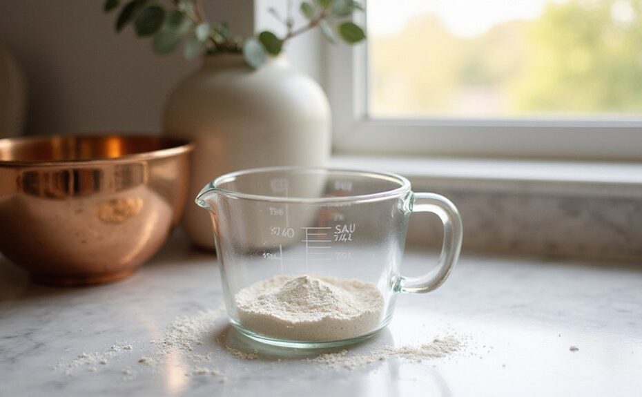 measuring cups with