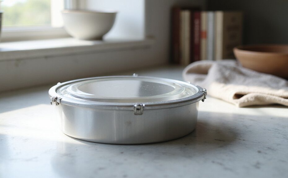 secure airtight cake storage