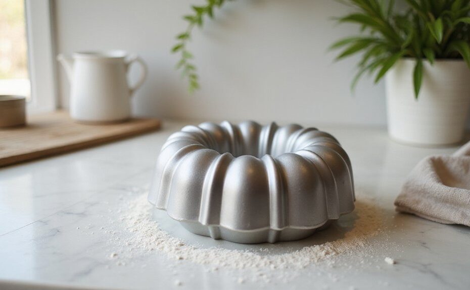specialized round fluted mold