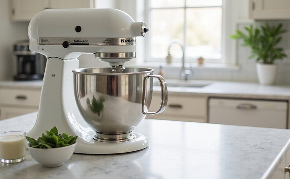 using kitchenaid ice cream attachment
